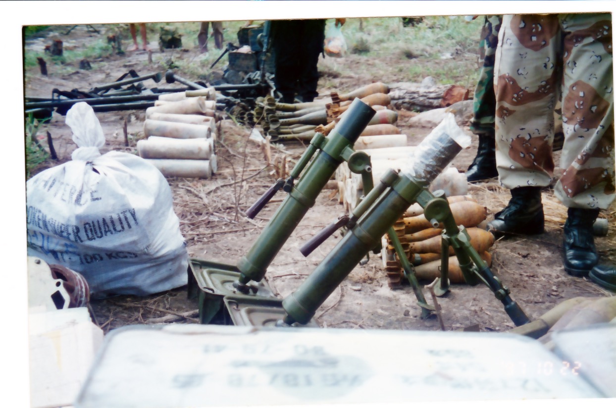 Mortars and other munitions