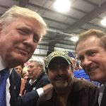 President Donald Trump and David Christian President Donald Trump and David Christian