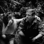 VIET NAM. David CHRISTIAN, a highly decorated Viet Nam veteran, with his daughter on a tour of the country.