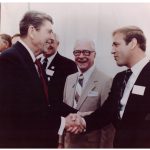 President Ronald Reagan and David Christian President Ronald Reagan and David Christian