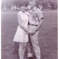 David Christian and Peggy Christian at 1970 Award Ceremony