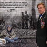 "This nation did a number on them (Vietnam Veterans)......America turned it's back on them" David wears his medals to teach other Vietnam Veterans to be proud that they served their country. Bringing Vietnam Vets in from the cold.