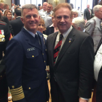 David A. Christian at Union League, Philadelphia, Pa USA David A. Christian at Union League, Philadelphia, Pa USA Commandant of US Coast Guard with David A. Christian at Union League, Philadelphia, Pa USA