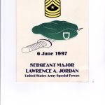 Sgt. Major. Jordon Retirement Ceremony