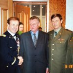 David with Russian Military leaders David with Russian Military leaders