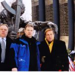 Misha Goryunov, hero of Soviet Union and Russian Official at Russian Vietnam/Afghan veterans memorial in central Russia Misha Goryunov, hero of Soviet Union and Russian Official