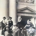 Arlington National Cemetary -Veterans Day - David A Christian (Presidential Appointee US Department of Labor and White House) - his immediate left President Jimmy Carter and VA Sec Max Cleland. Veterans Day 1978