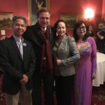 Vicky Ung, Executive Committee President, and Mr. and Mrs Queen Ngo Vicky Ung, Executive Committee President, and Mr. and Mrs Queen Ngo