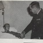 Brigadier General visiting Valley Forge General Hospital